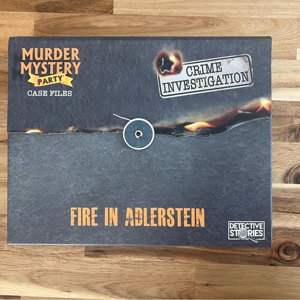 Murder Mystery Party Game - Fire in Adlerstein